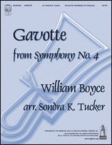 Gavotte Handbell sheet music cover